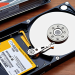 **Old hard drive failure with lost memories (photos, documents).**