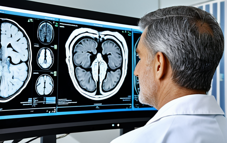 Digital Memory & Healthcare**

A professional doctor in a modern clinic, examining a patient's brain scan displaying digital memory data, fully clothed, appropriate attire, safe for work, perfect anatomy, natural proportions, professional medical photography, high quality, family-friendly.

**